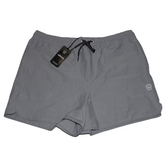 Allbirds Natural Run Shorts Mens Medium Gray Lightweight Drawstring Merino Large - Picture 1 of 4